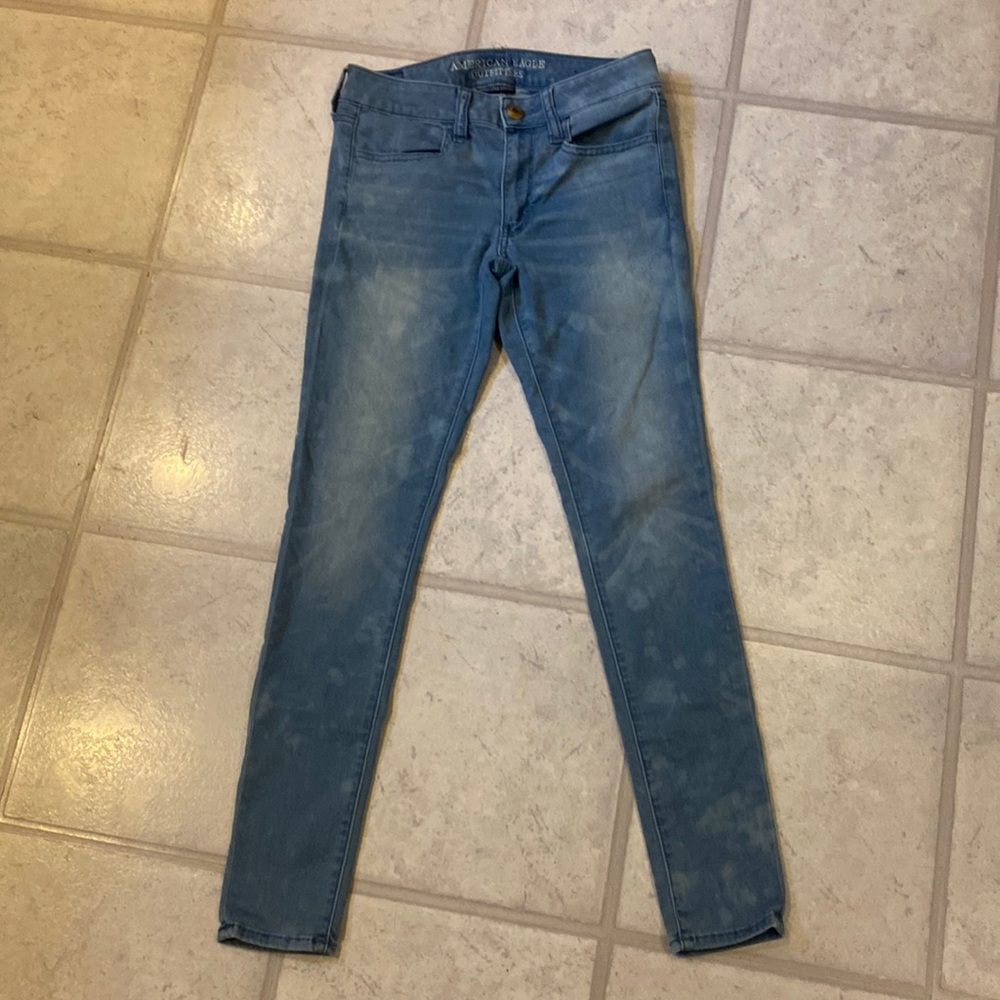 American Eagle super super stretch jeggings 6 regular